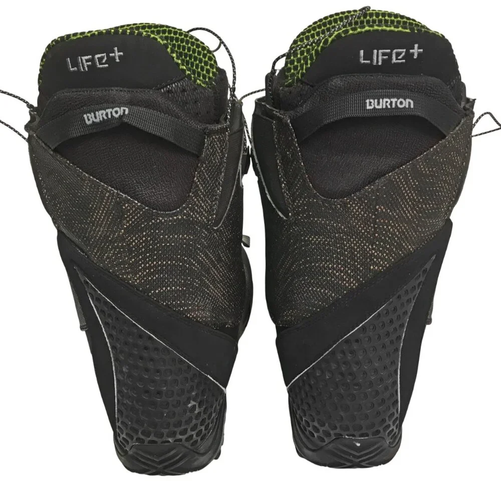 $650 Burton SLX Snowboard Boots! 9.5 Black Excellent Condition Top of the Line